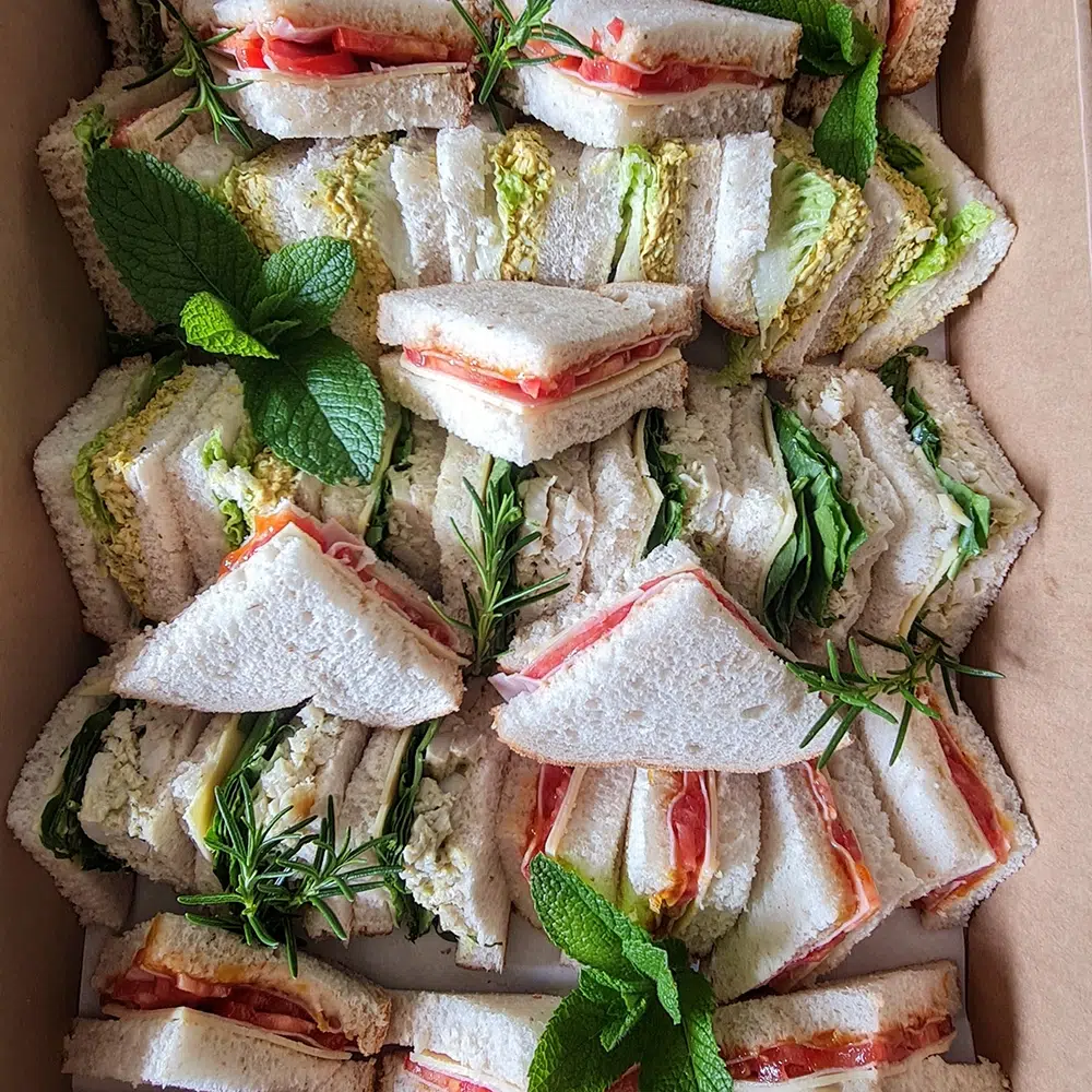 Fresh delicious sandwiches and Food Box Deliveries, Lunchbox And On-the-Go Services by White Knight Catering Services in Melbourne