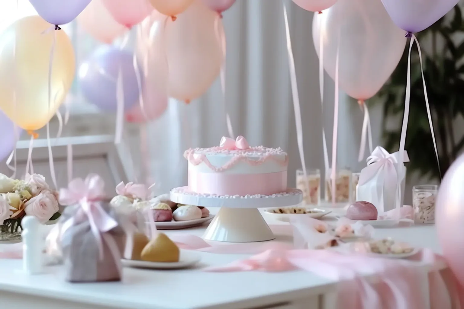 White Knight Catering Services created a themed baby shower party catering for an expectant family in Melbourne