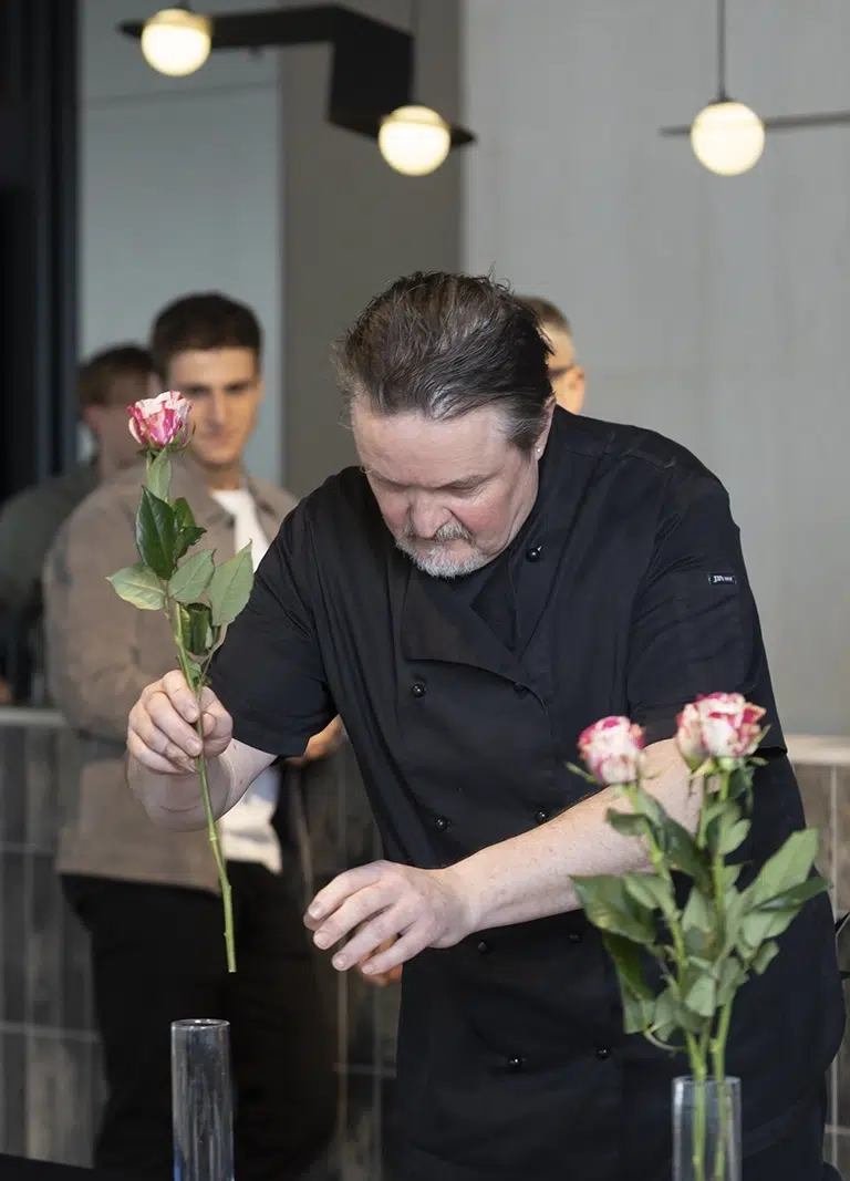 Ashley Hann is very particular when it comes to setting up Melbourne Catering events, learn more About White Knight Catering Services